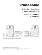 Panasonic SCAKX320 Instrucțiuni de utilizare