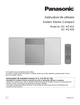 Panasonic SCHC412 Instrucțiuni de utilizare