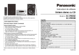 Panasonic SCPMX90 Instrucțiuni de utilizare