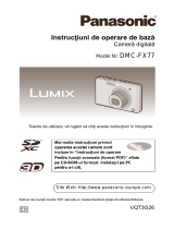 Panasonic DMCFX77EF Instrucțiuni de utilizare