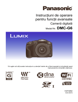 Panasonic DMCG6 Instrucțiuni de utilizare