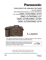 Panasonic DMCG7W Instrucțiuni de utilizare