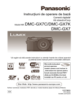 Panasonic DMCGX7KEG Instrucțiuni de utilizare