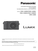 Panasonic DMCGX80W Instrucțiuni de utilizare
