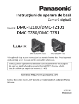 Panasonic DMCTZ80 Instrucțiuni de utilizare