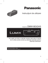 Panasonic DMWBGGH5 Instrucțiuni de utilizare