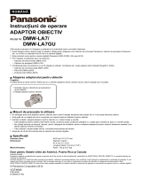 Panasonic DMWLA7GU Instrucțiuni de utilizare