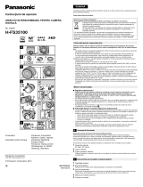 Panasonic HFS35100 Instrucțiuni de utilizare