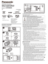 Panasonic HES50200 Instrucțiuni de utilizare