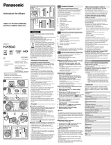 Panasonic HHS043 Instrucțiuni de utilizare