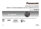 Panasonic HX015 Instrucțiuni de utilizare