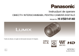 Panasonic HVS014140E Instrucțiuni de utilizare