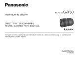 Panasonic SX50 Instrucțiuni de utilizare