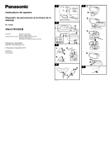 Panasonic VWCTR1E Instrucțiuni de utilizare