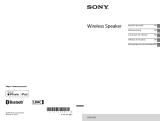 Sony GTK-PG10 Manualul proprietarului