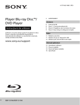 Sony BDP-S1700 Instrucțiuni de utilizare