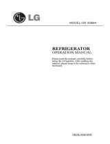 LG GR-339BA Manual de utilizare