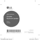 LG LG PJ3 Manual de utilizare