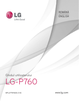 LG LGP760.ACZEBK Manual de utilizare