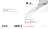 LG P920 Manual de utilizare