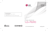 LG LGP690.AGRCBK Manual de utilizare