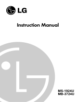 LG MB-3724U Manual de utilizare