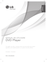 LG DVX640 Manual de utilizare