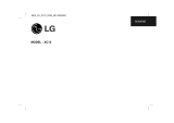 LG XC12 Manual de utilizare