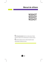 LG W2343T-PF Manual de utilizare