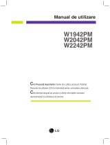 LG W2242PM-SS Manual de utilizare