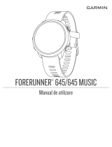 Garmin Forerunner® 645, Black Manual de utilizare