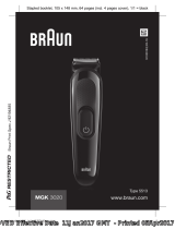 Braun MGK 3020 Manual de utilizare
