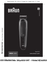 Braun MGK 3080 Manual de utilizare