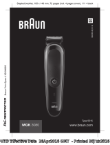 Braun MGK 3080, MGK 3580, MGK 3980 Manual de utilizare