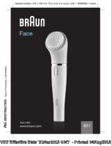 Braun 801,  Face Manual de utilizare