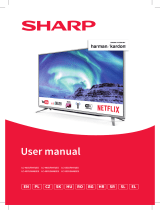 Sharp LC-49CUG8462ES Manual de utilizare