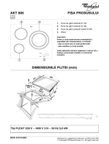 Whirlpool AKT 806/BA Manualul utilizatorului