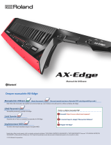 Roland AX-Edge Manual de utilizare