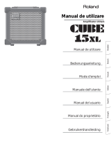 Roland CUBE-15XL Manual de utilizare