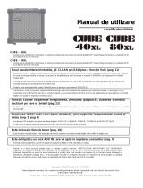 Roland CUBE-80XL Manual de utilizare