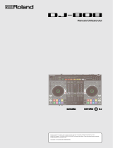 Roland DJ-808 Manual de utilizare