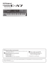 Roland E-A7 Manual de utilizare