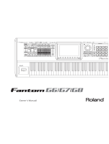 Roland Fantom Manual de utilizare