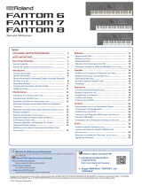 Roland Fantom 8 Manual de utilizare