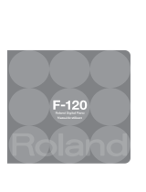 Roland F-120 Manual de utilizare