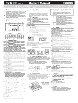 Roland FS-6 Manual de utilizare