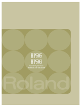 Roland HP-503 Manual de utilizare