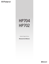 Roland HP704 Manual de utilizare