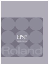 Roland HP-507 Manual de utilizare