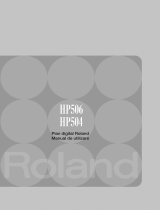 Roland HP504 Manual de utilizare